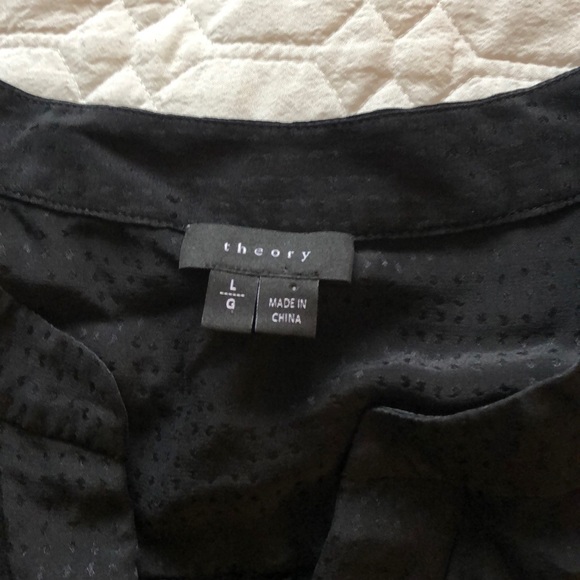 Theory Silk Blouse - Picture 1 of 3